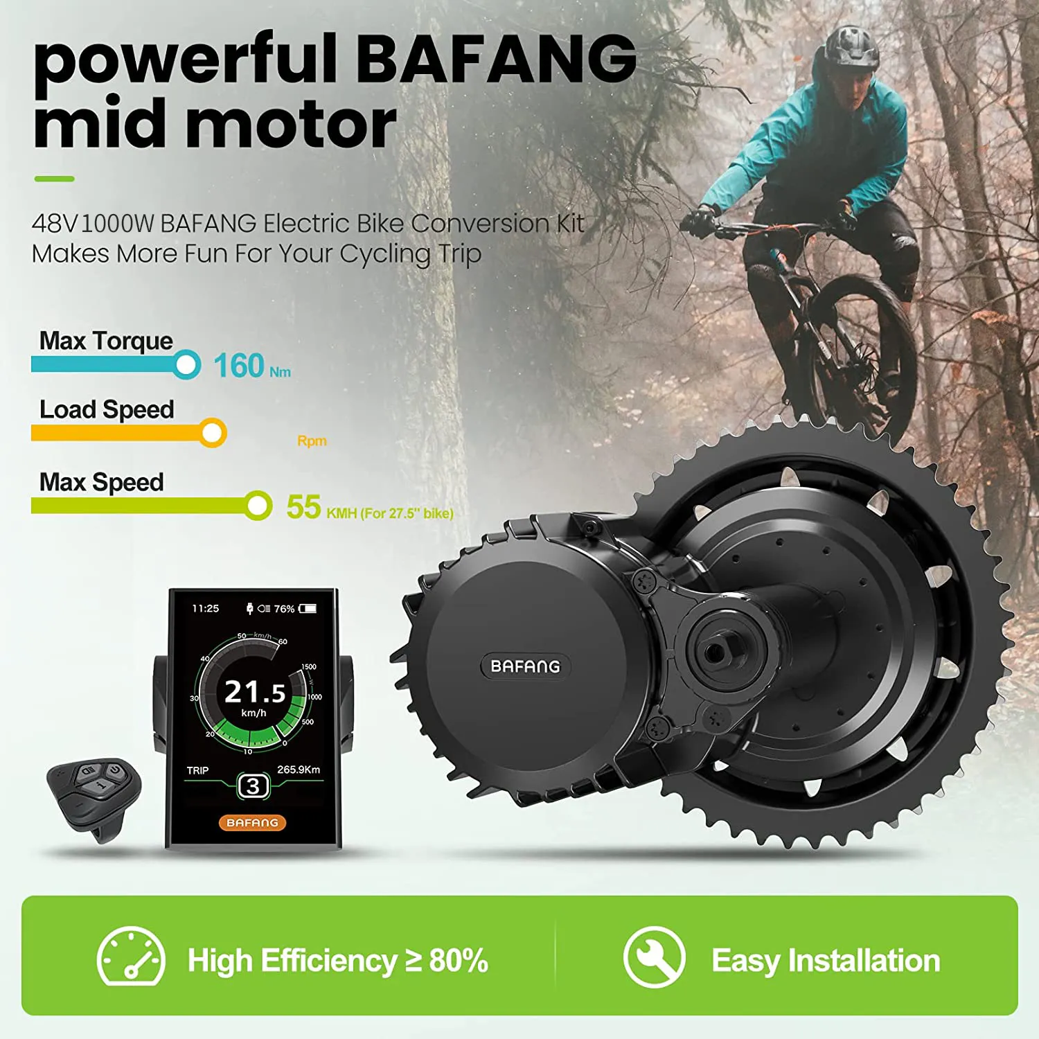 Bafang M615 MM G320.1000 Motor - Bafang Bbshd 1000W Conversion Kit recensione e prezzo