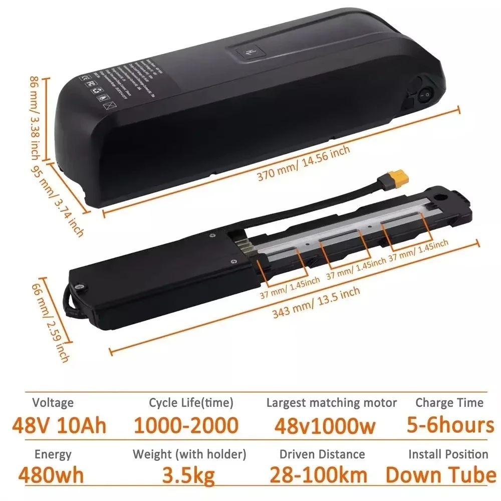 Per Hailong EBike Batteria 36V - Ebike Battery 48V 20Ah Hailong recensione e prezzo