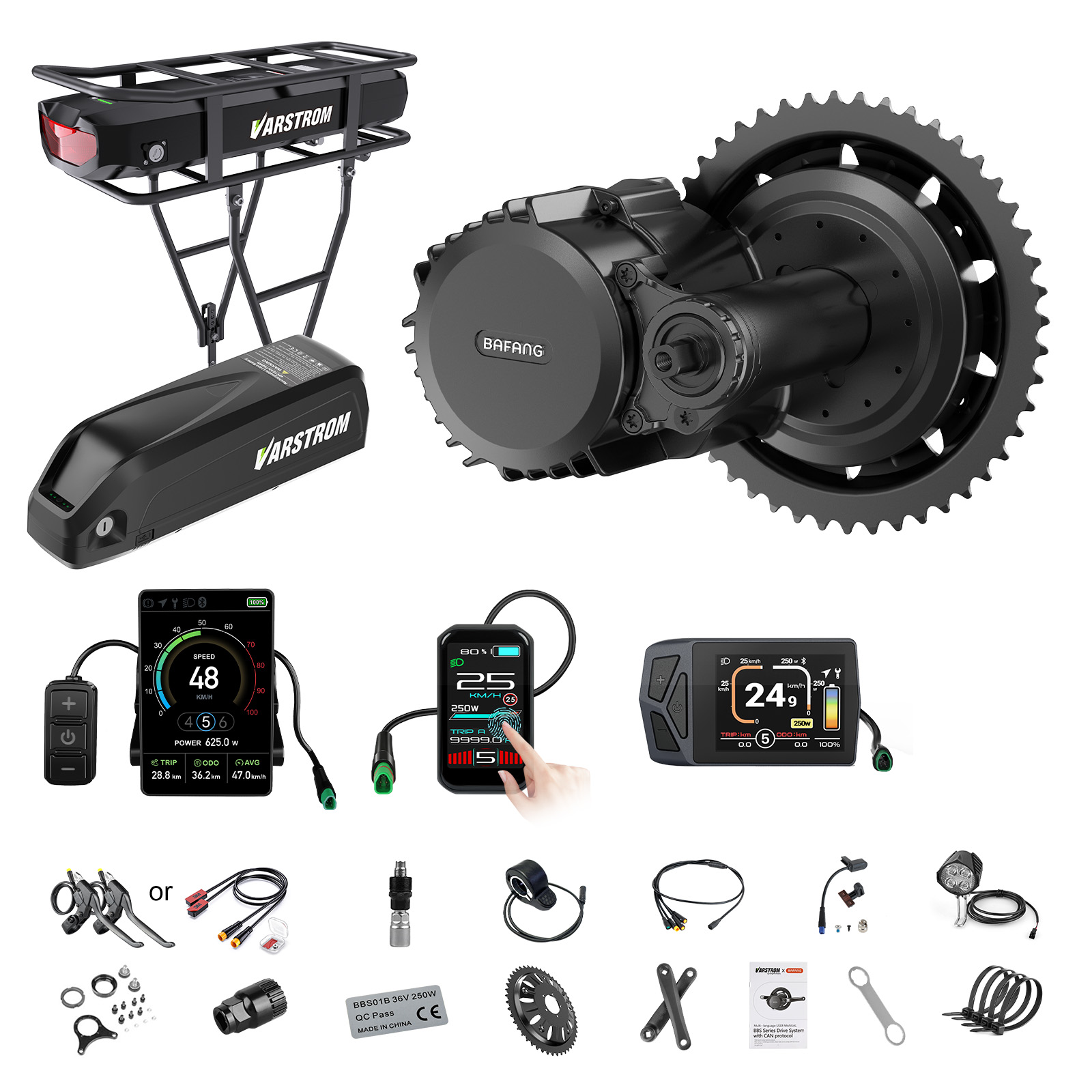 [Spedizione USA] Kit Motore Ce - Bafang Bbs02B 48V 750W Mid Drive Kit recensione e prezzo