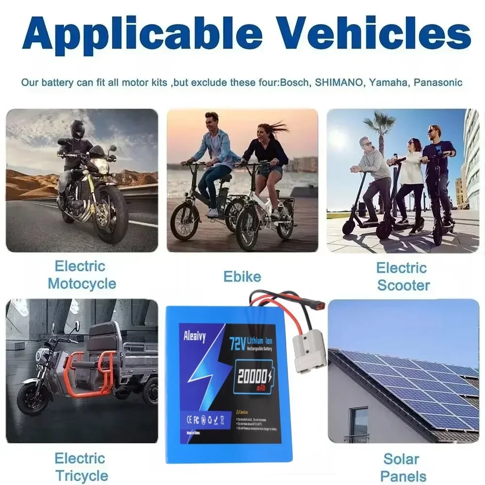 Batteria al Litio 72V 30Ah ad  - Electric Bicycle Battery 72V 30Ah recensione e prezzo