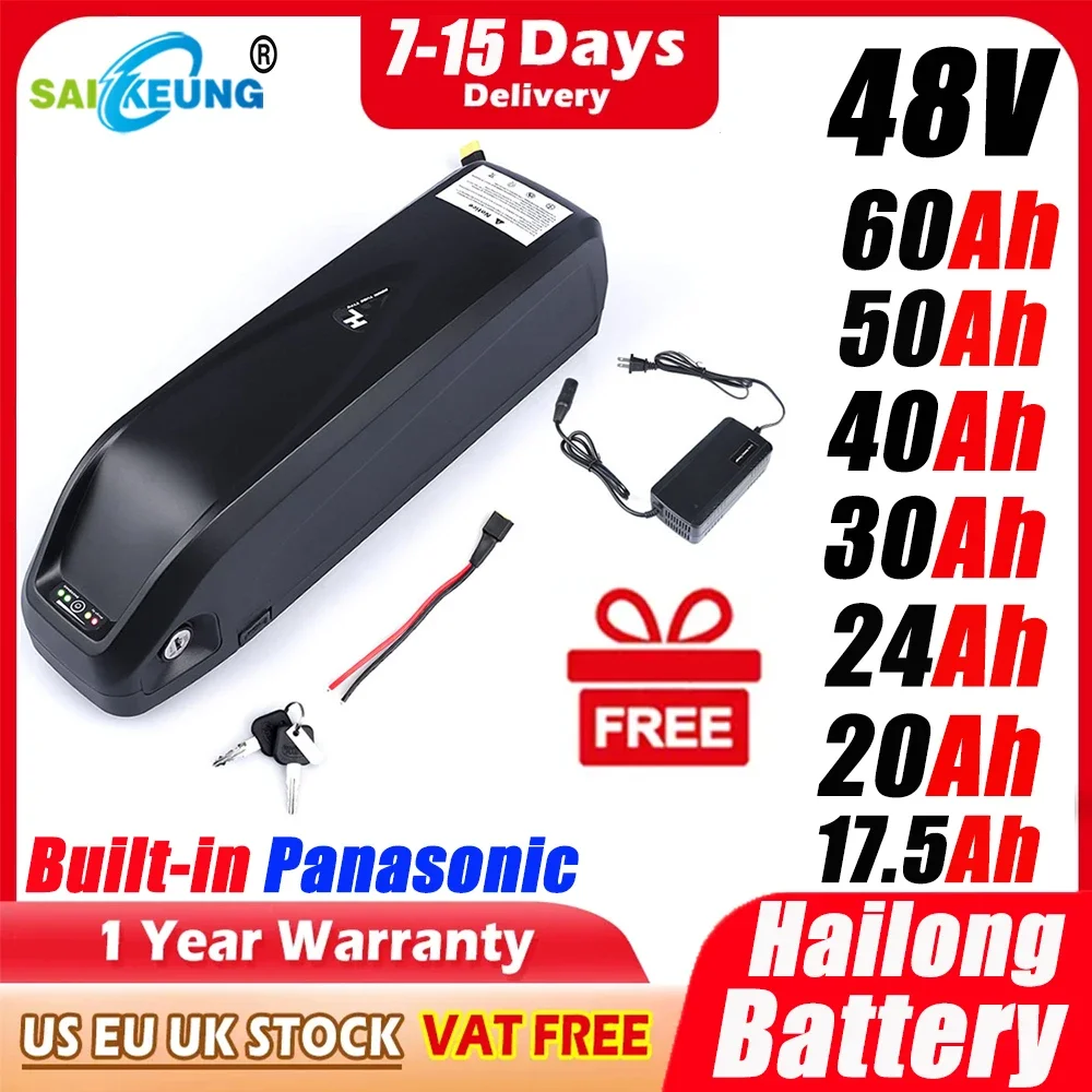 Batteria Ebike originale 48V 5 - Ebike Battery 48V 20Ah Hailong recensione e prezzo
